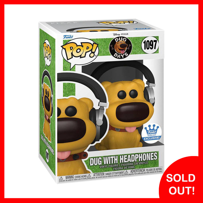 Funko POP! Dug with headphones