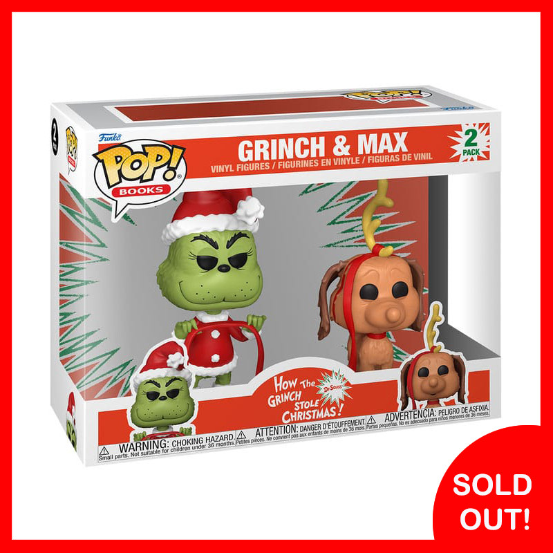 Funko POP! 2er-Pack Grinch with Max