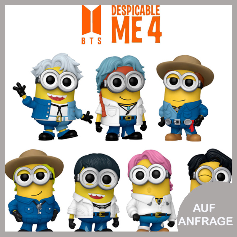 Pack Funko POP! BTS Despicable me