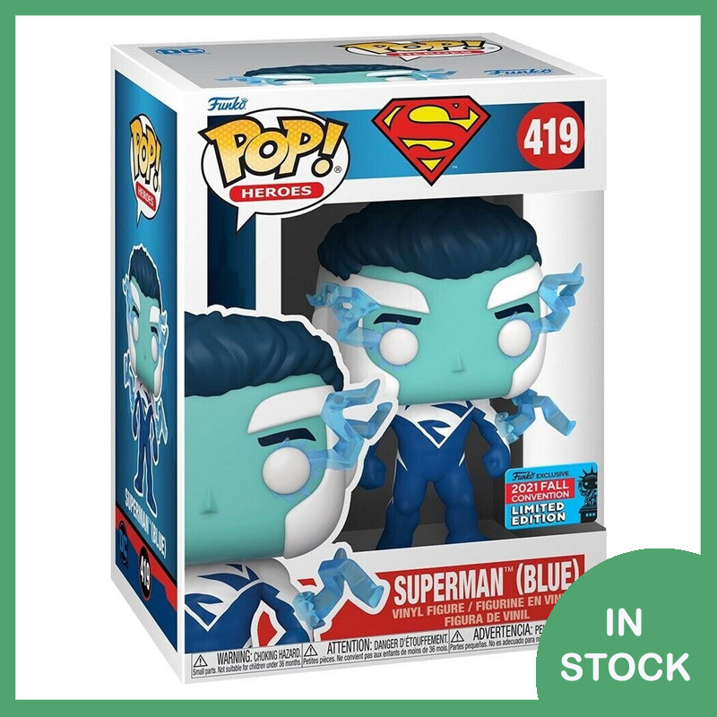 Funko POP! Superman Blue (2021 Fall Convention)