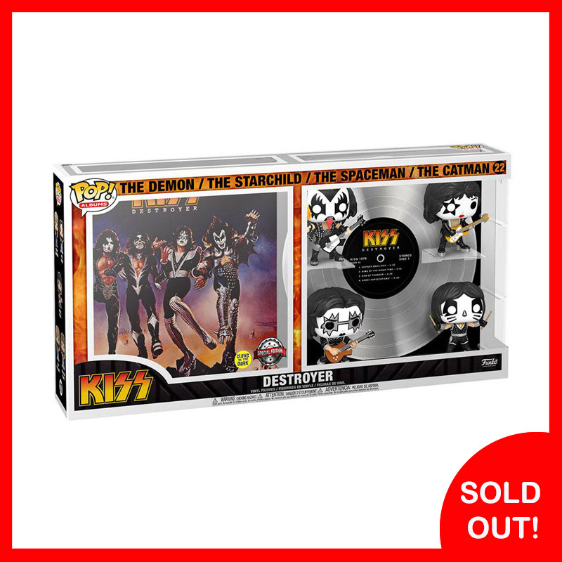 Funko POP! Album Deluxe: KISS (GITD)