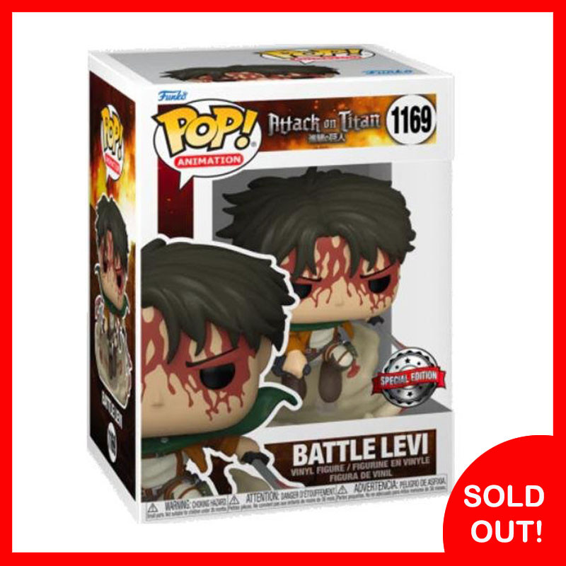 Funko POP! Battle Levi (Bloody)