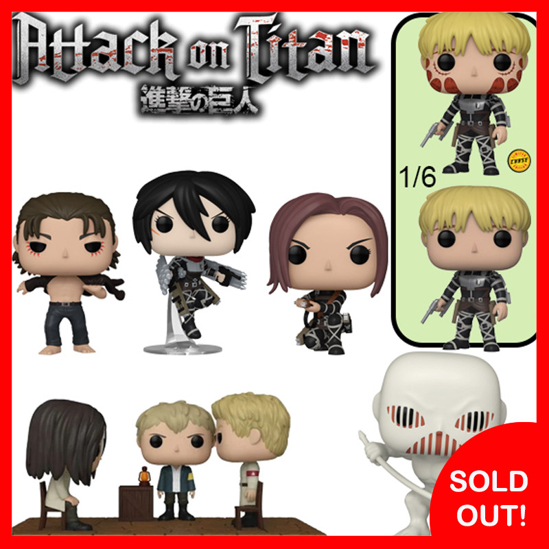 Pack Funko POP! Attack on Titan