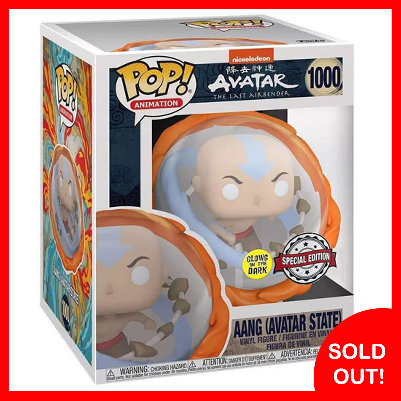 Funko POP! Aang Avatar State GITD (Exclusive)