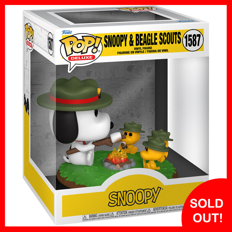 Funko POP! Deluxe Snoopy & Beable Scouts