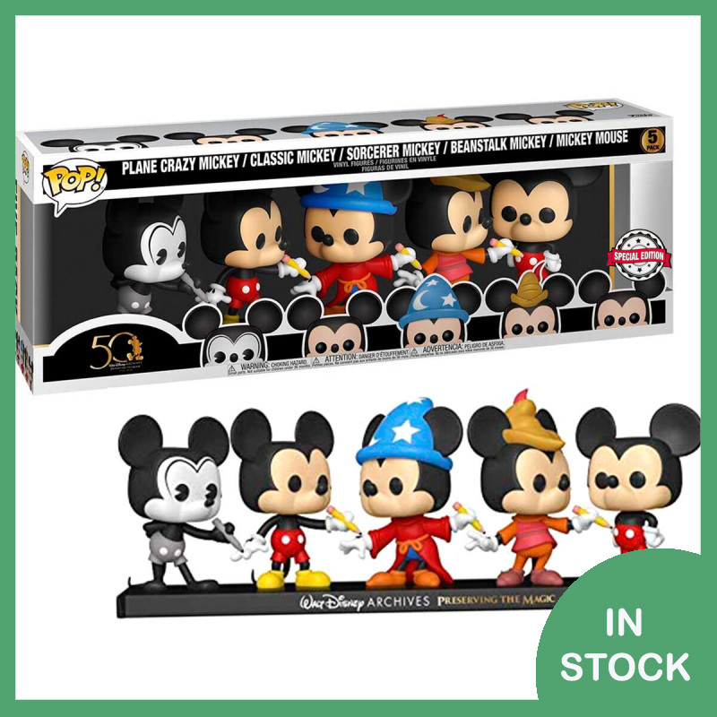 5er Pack Funko POP! Mickey - Disney Archives