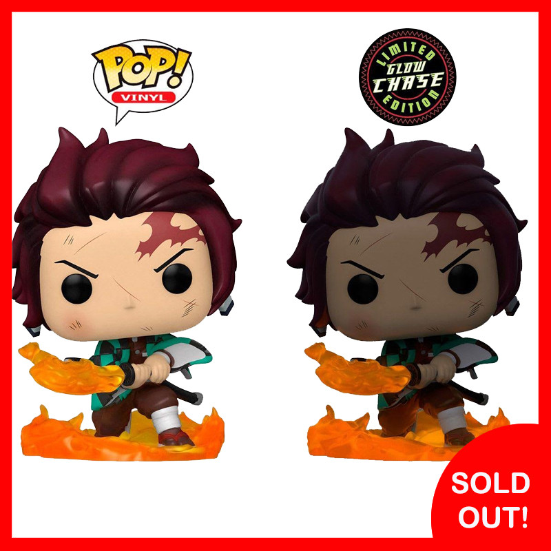 Bundle Funko POP! Tanjiro Kamado (Hinokamo Kagura)