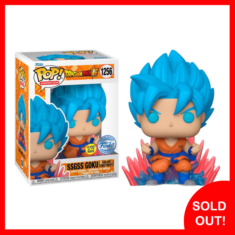 Funko POP! SSGSS Goku (Kaio-Ken Times Twenty)(GW)