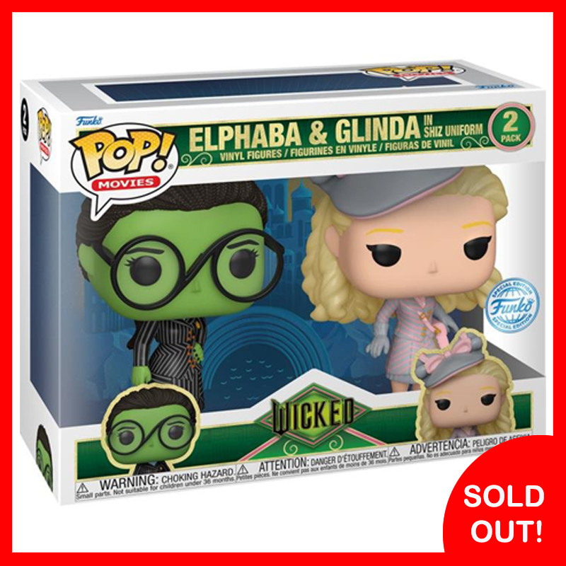 Funko POP! Elphaba & Glinda in shiz uniform (2Pack)