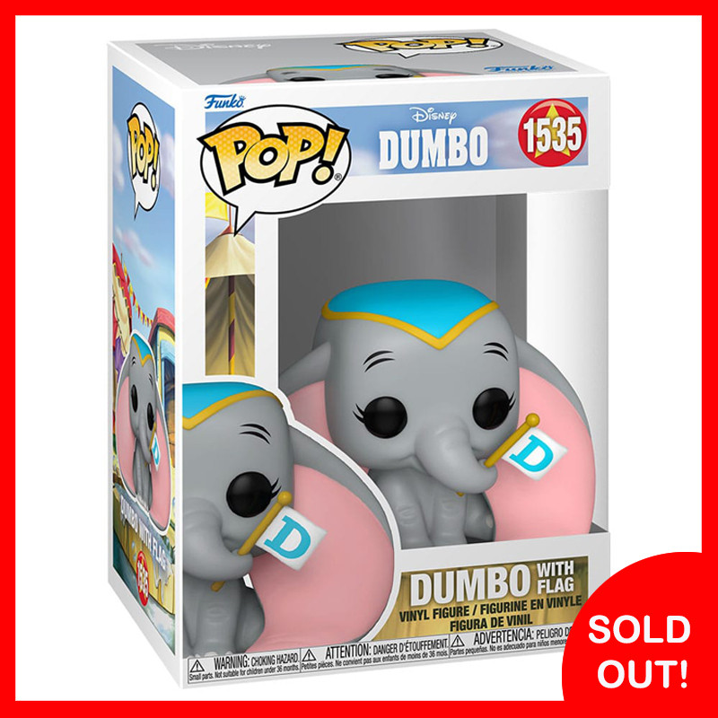 Funko POP! Dumbo with flag