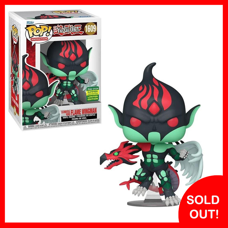 Funko POP! Elemental Hero flame wingman (Sommer 2024)