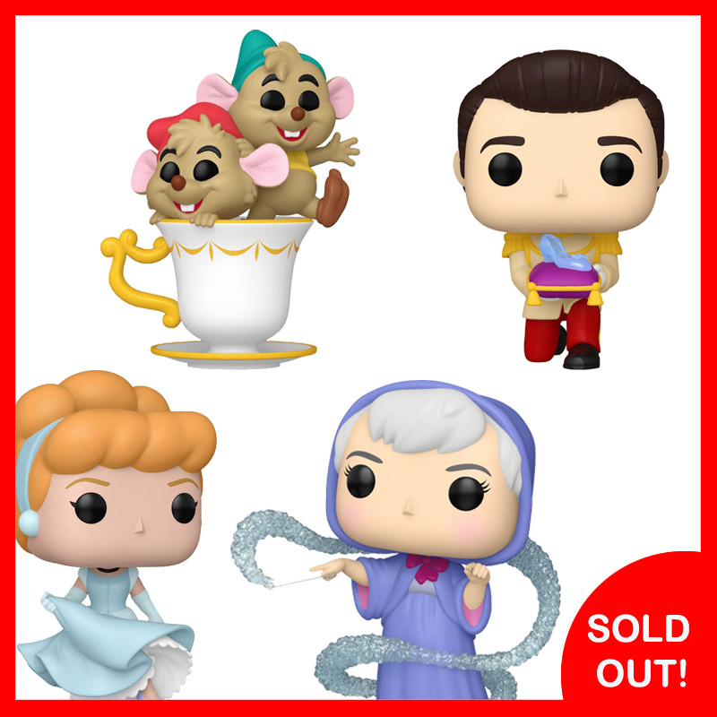 Pack Funko POP! Cinderella