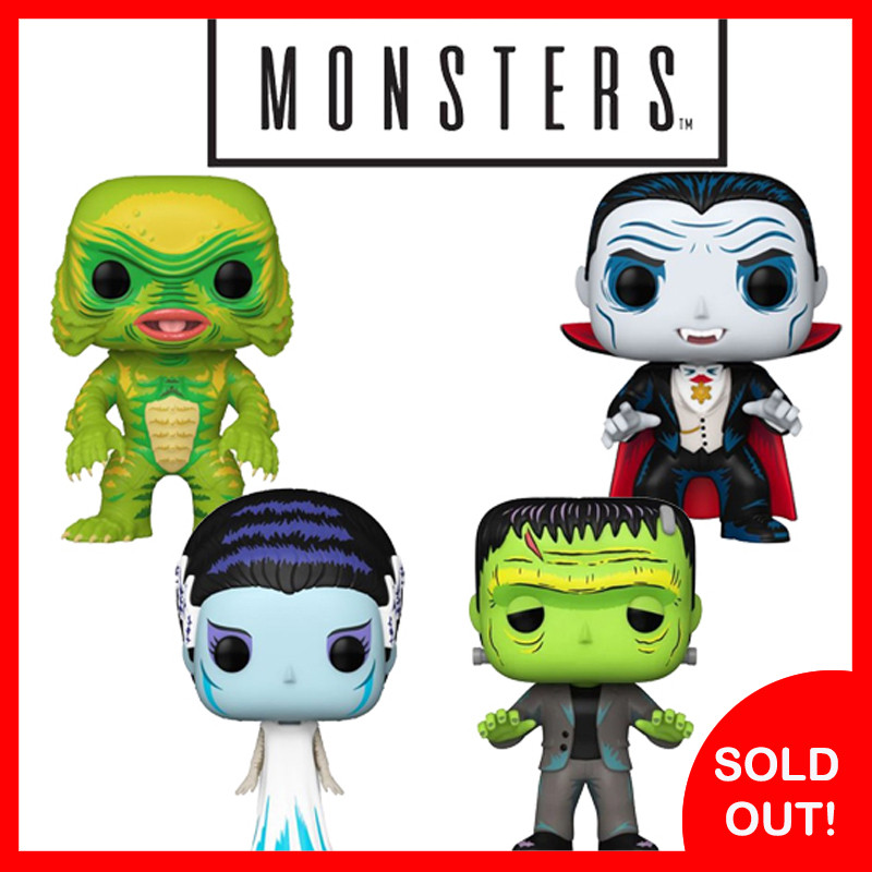 Pack Funko POP! Universal Monsters