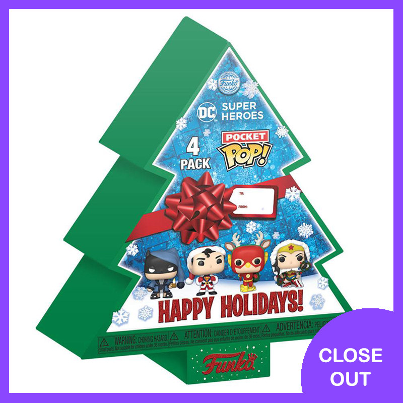 Funko POP! DC Comics Holiday 4-Pack