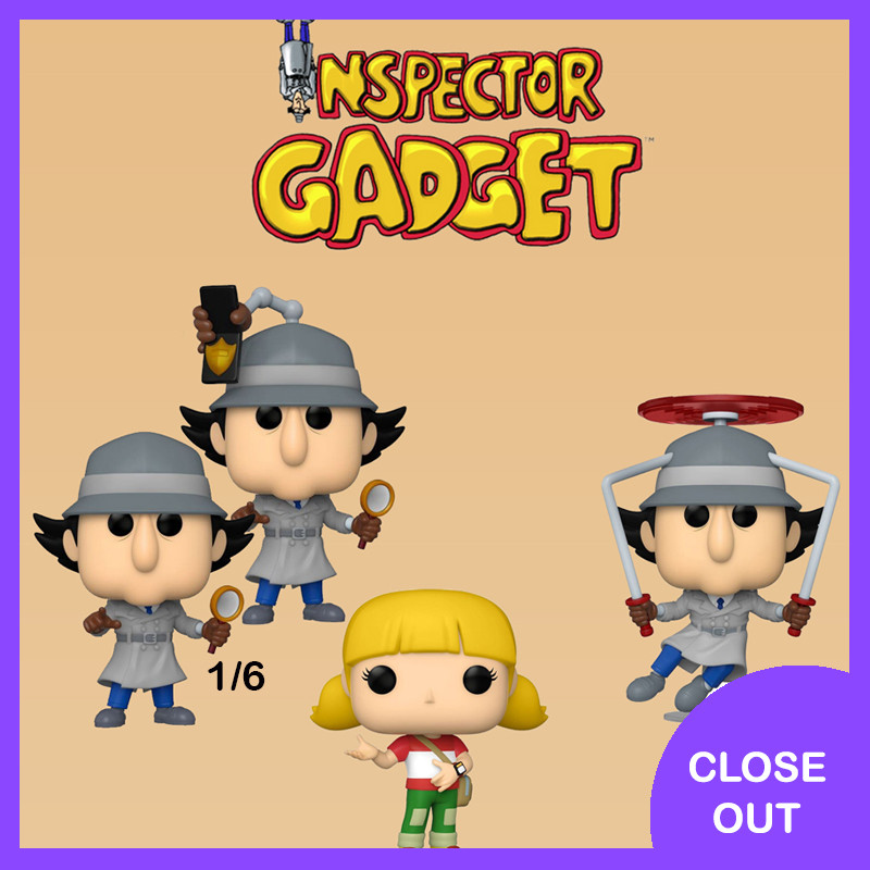 Pack Funko POP! Inspector Gadget