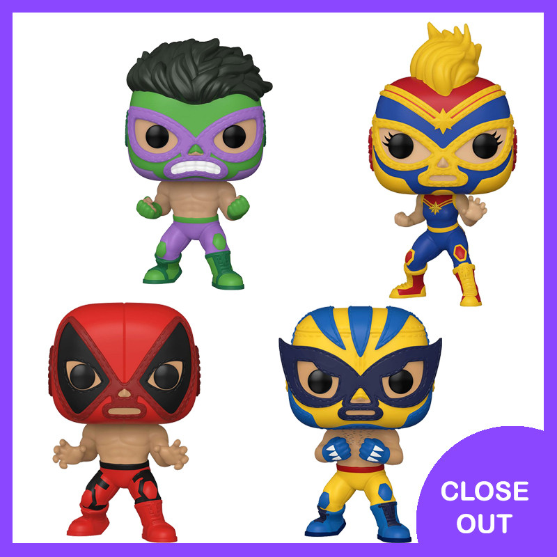 Pack Funko POP! Marvel Luchadores