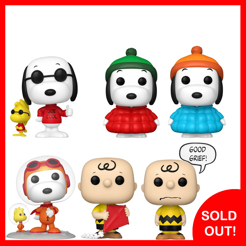 Pack Funko POP! Snoopy