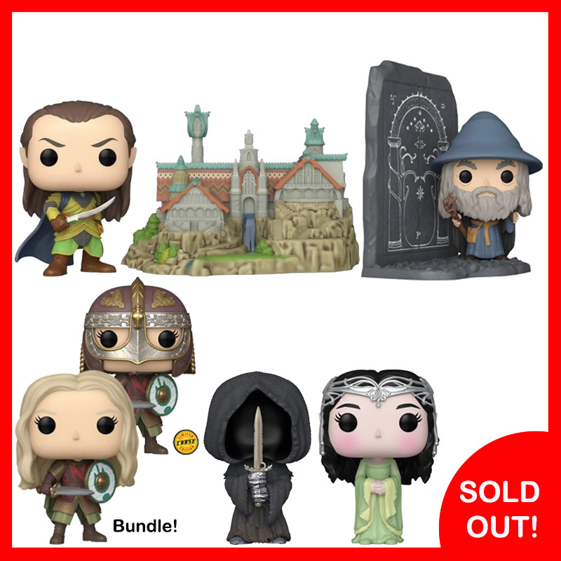 Pack Funko POP! Lord of the rings with bundle