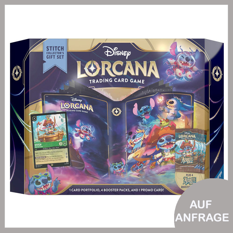 Lorcana Stitch Geschenk-Set "Azurite Sea" *English*