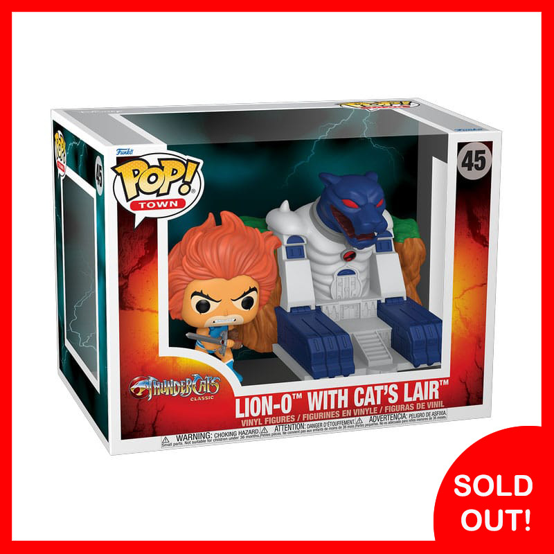 Funko POP! Lion-o with cat´s Lair