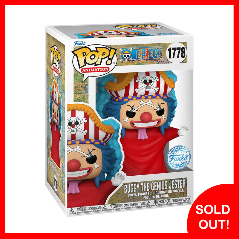 Funko POP! Buggy (Post Time-Skip) Exclusive