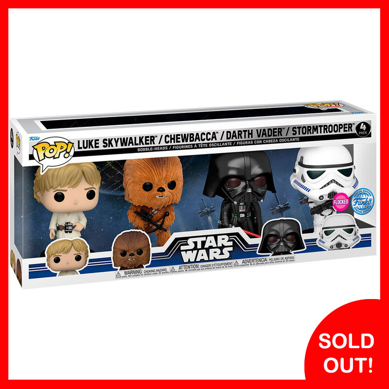 Funko POP! 4-Pack Star Wars New Classics Exclusive