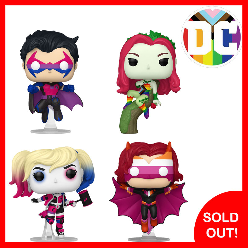 Pack Funko POP! DC pride