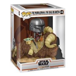 POP! The Mandalorian & The child on Bantha
