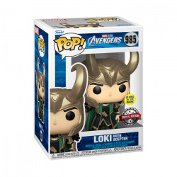 Funko POP! Marvel - Loki with Scepter (Exc)