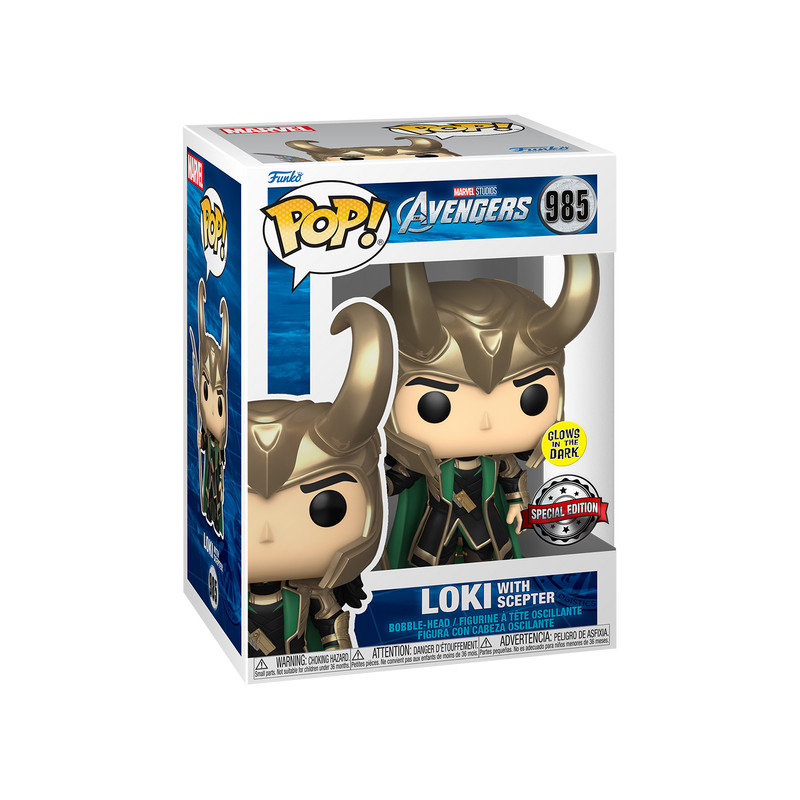 Funko POP! Marvel - Loki with Scepter (Exc)