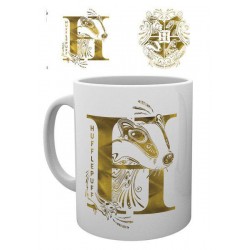 Taza Hufflepuff Monogram