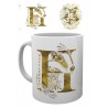 Hufflepuff Monogram Tasse