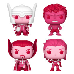 Marvel Pocket POP! 4er Pack Valentines (SE)