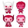 Marvel Pocket POP! 4er Pack Valentines (SE)