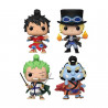 Funko POP! Luffytaro, Sabo, Roronoa Zoro, Jinbe (GITD) 4-Pack (Gamestop Exc))