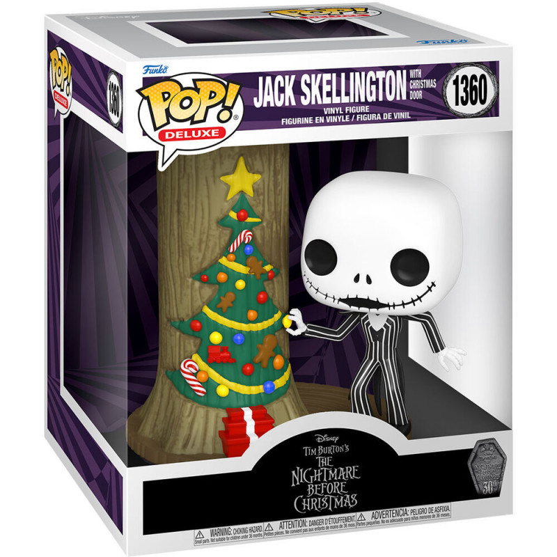 Funko POP! Jack S. with Christmas Door (Deluxe)