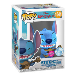 POP! & Tee Lilo & Stitch - Ukelele Stitch flocked