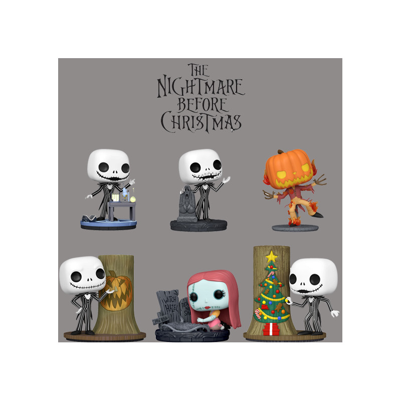 Pack Funko POP! Nightmare before Christmas