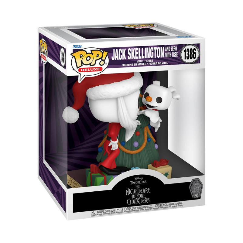 Funko POP! Jack Skellington and Zero with tree