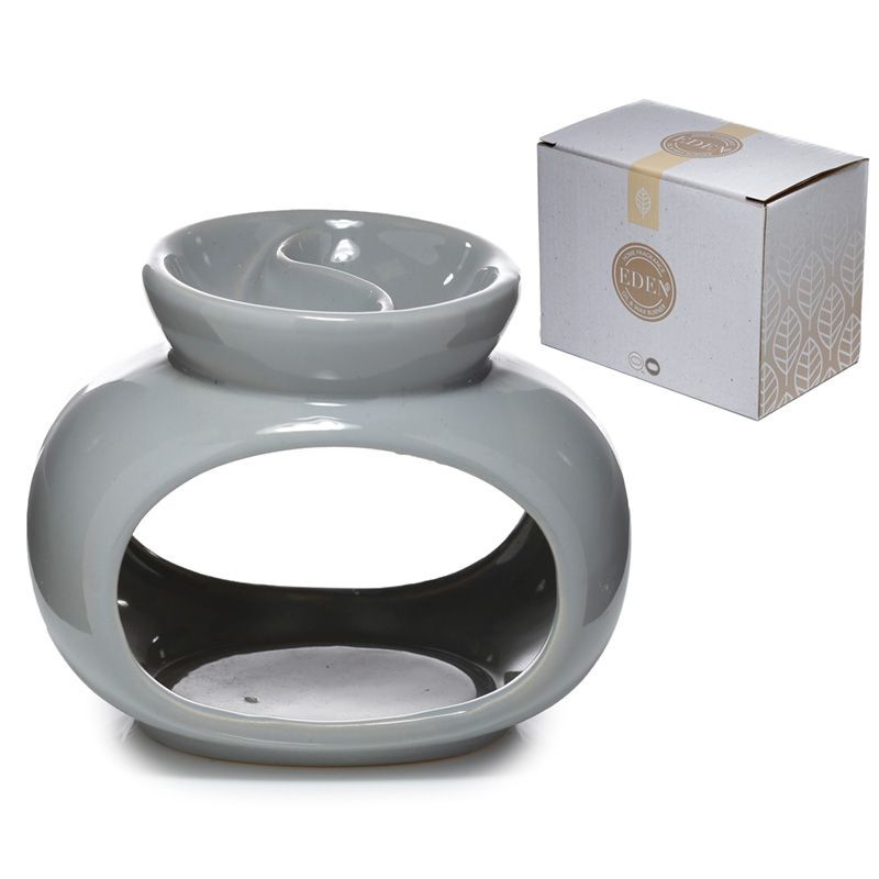 Eden graue ovalförmige Duftlampe (grau)