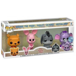 Funko POP! Winnie the Pooh, Piglet, Eeyore, Heffalump (4 Pack Exclusive)