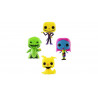 Funko POP! 4er-Pack Nightmare before Christmas Black Light - Exclusive