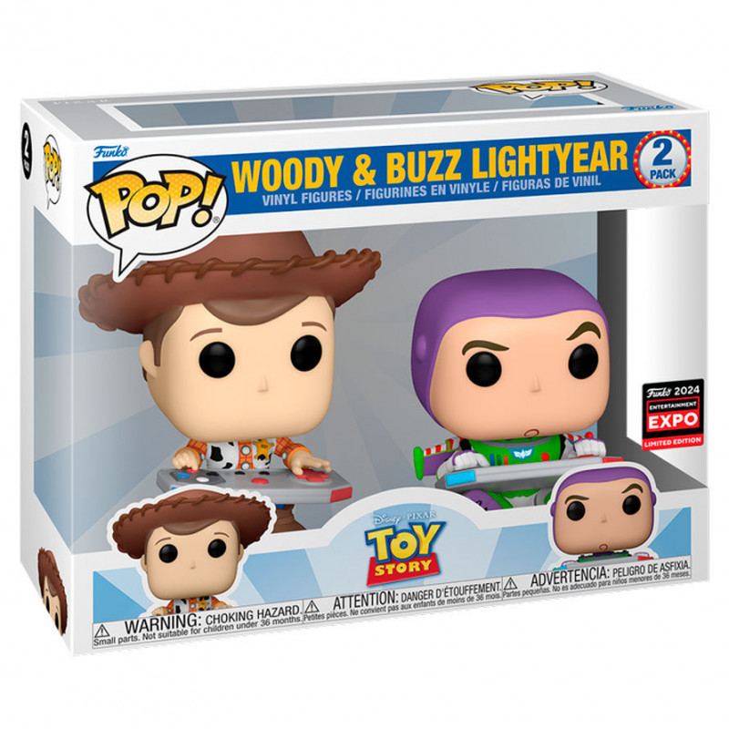 Funko POP! 2 Pack Woody & Buzz Lightyear Exclusive