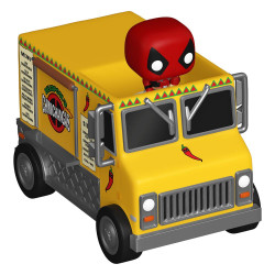 Bitty POP! Rides Deadpool with Chimichanga Truck