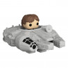 Bitty POP! Rides Han Solo with Millenium Falcon