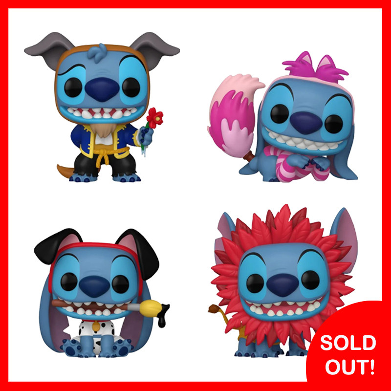 Pack Funko POP! Stitch in costume