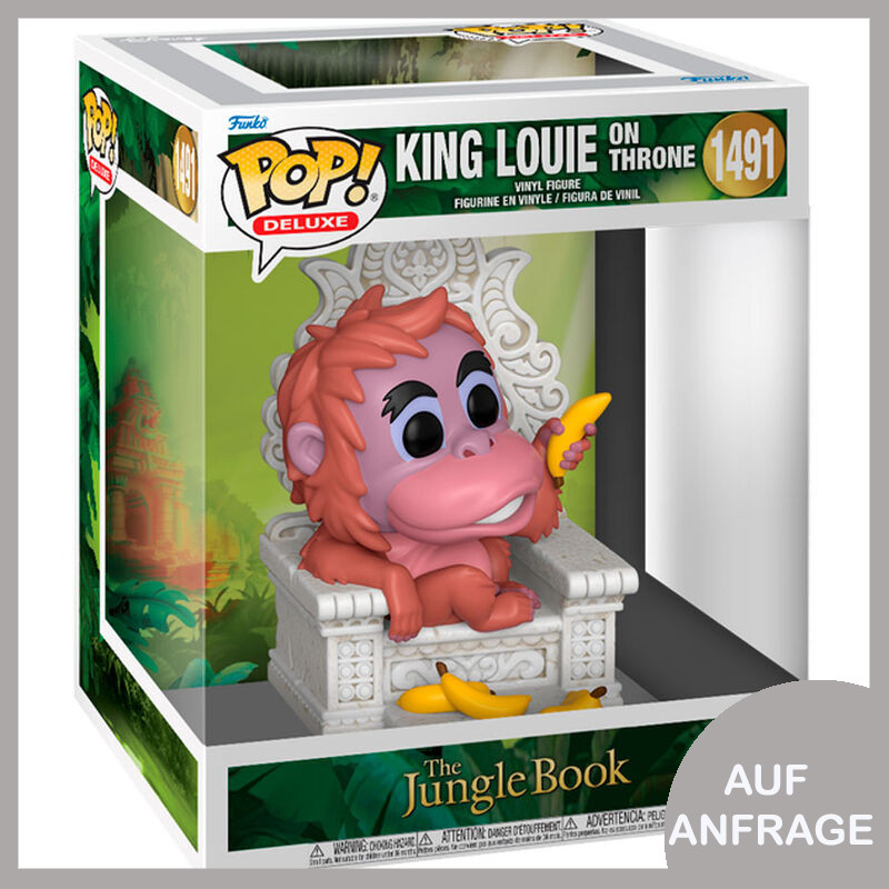 Funko POP! King Louie on throne