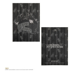 Wednesday 5-Piece Stationery Set Black