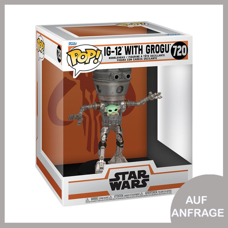 Funko POP! IG-12 with Grogu 17cm