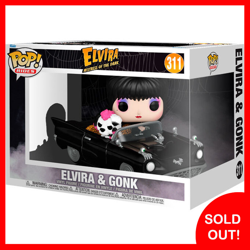 Funko POP! Ride Elvira & Gonk